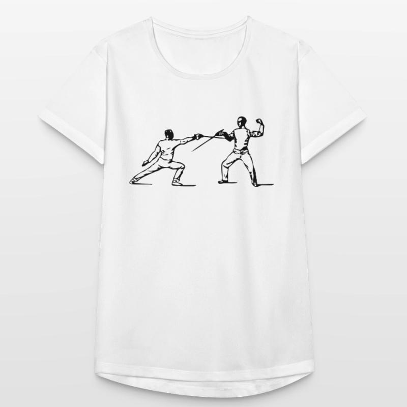 Escrime épée fleurette parade samurai16 T-shirt respirant Femme
