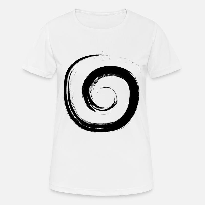 Spiral - Women's Breathable T-Shirt - white