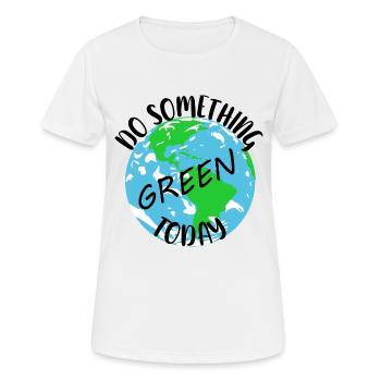Naturschutz Klima Naturschützer Meer - Frauen T-Shirt atmungsaktiv - Weiß - Vorne - AI Model Female 172 dark (172cm)