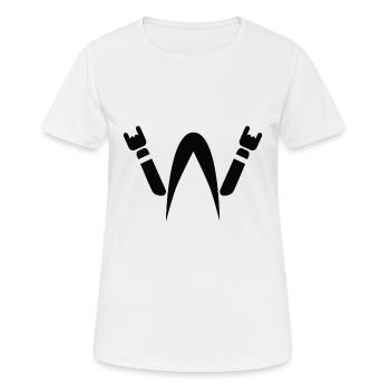 Heavy Metal - Headbanger - Metal Head - Women's Breathable T-Shirt - white - Front - AI Model Female 172 dark (172cm)