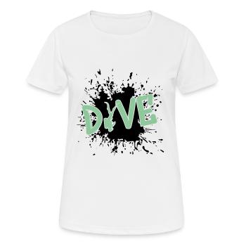 tauchen, diving, taucher, apnoe - Frauen T-Shirt atmungsaktiv - Weiß - Vorne - AI Model Female 172 dark (172cm)