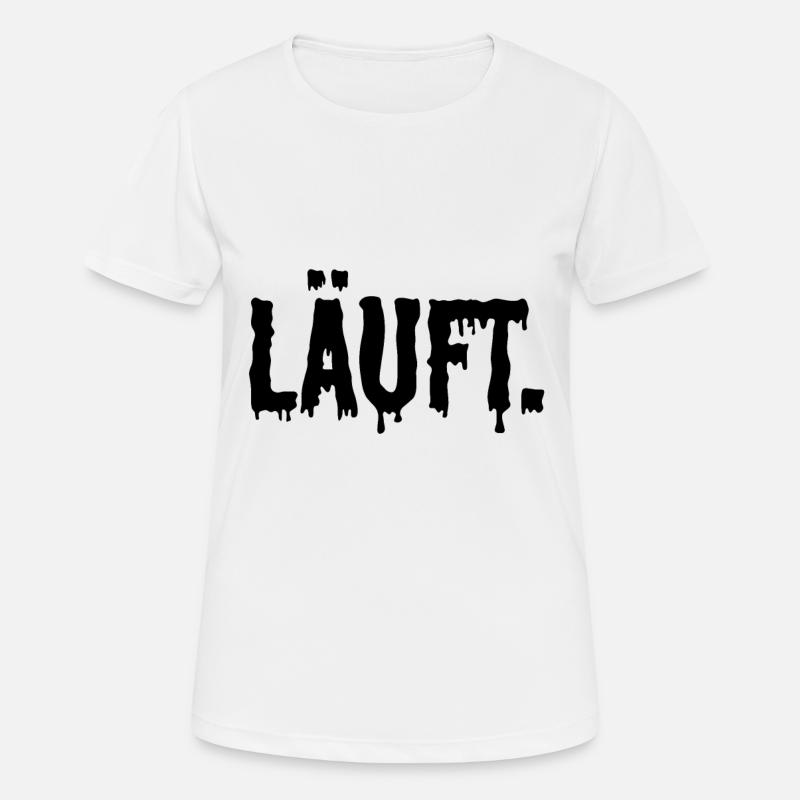 Running - Women's Breathable T-Shirt - white