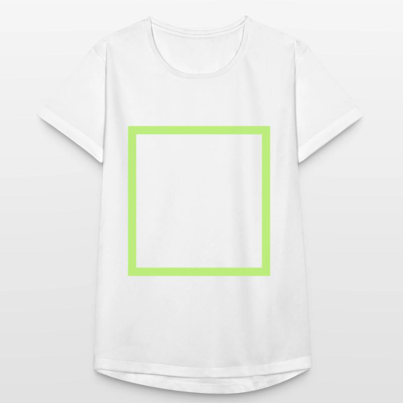 Square Square Pattern Women's Breathable T-Shirt