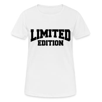 Limited Edition - T-shirt respirant Femme - blanc - Devant - AI Model Female 172 dark (172cm)