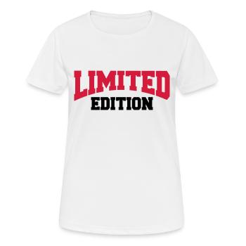 Limited Edition - T-shirt respirant Femme - blanc - Devant - AI Model Female 172 dark (172cm)