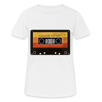 Awesome Mis Vol. 1 - Women's Breathable T-Shirt - white - Front - AI Model Female 172 dark (172cm)