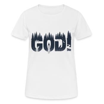 Beste Godi Patentante Österreich Taufgodi Taufpati - Frauen T-Shirt atmungsaktiv - Weiß - Vorne - AI Model Female 172 dark (172cm)