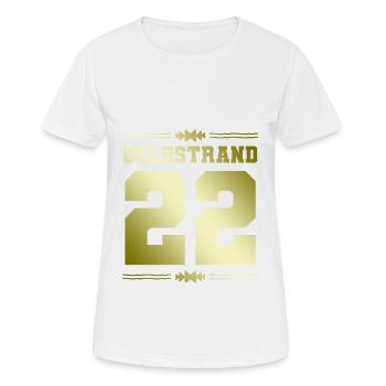 Sables d’Or 22 - T-shirt respirant Femme - blanc - Devant - AI Model Female 172 dark (172cm)