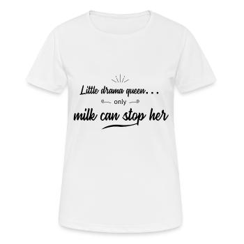 Baby Sprüche Geschenkidee - Frauen T-Shirt atmungsaktiv - Weiß - Vorne - AI Model Female 172 dark (172cm)