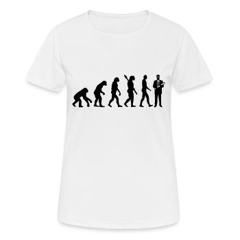 Ingenieur - Frauen T-Shirt atmungsaktiv - Weiß - Vorne - AI Model Female 172 dark (172cm)