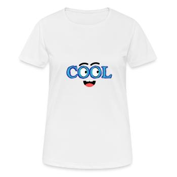 frais - T-shirt respirant Femme - blanc - Devant - AI Model Female 172 dark (172cm)