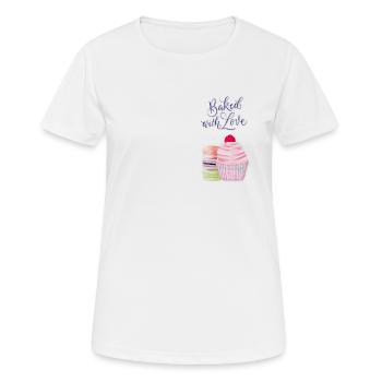 Sweets for you - Women's Breathable T-Shirt - white - Front - AI Model Female 172 dark (172cm)