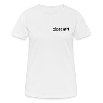 Esthétique Ghost Girl - T-shirt respirant Femme - blanc - Devant - AI Model Female 172 dark (172cm)
