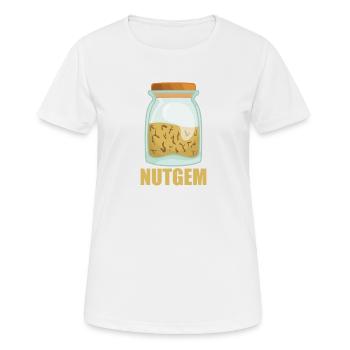 Nutgem Gewürz Geschmack Essen Kochen - Frauen T-Shirt atmungsaktiv - Weiß - Vorne - AI Model Female 172 dark (172cm)