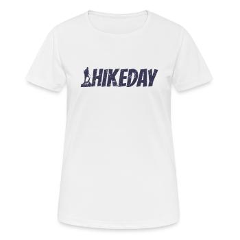 Hikeday Passe-temps de plein air - T-shirt respirant Femme - blanc - Devant - AI Model Female 172 dark (172cm)