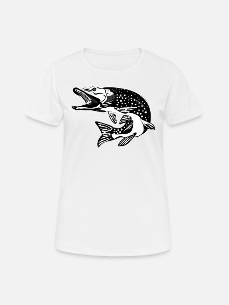 Pike-pike - Women's Breathable T-Shirt - white