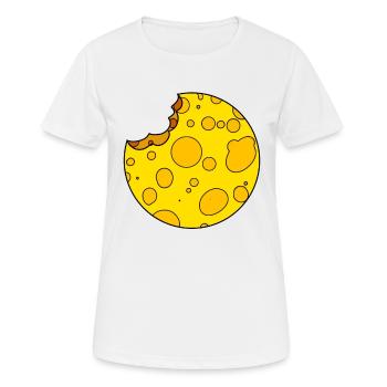 Fromage - T-shirt respirant Femme - blanc - Devant - AI Model Female 172 dark (172cm)