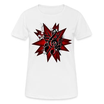 Drummer Sterne - Women's Breathable T-Shirt - white - Front - AI Model Female 172 dark (172cm)