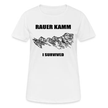 Rauer Kamm, Ötscher, Mostviertel, Berg, Autriche - T-shirt respirant Femme - blanc - Devant - AI Model Female 172 dark (172cm)