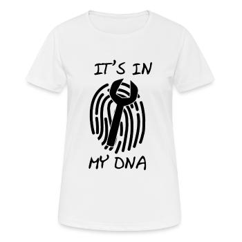 Mechaniker - Frauen T-Shirt atmungsaktiv - Weiß - Vorne - AI Model Female 172 dark (172cm)