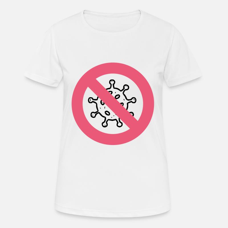 corona - Women's Breathable T-Shirt - white