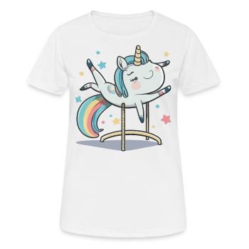 Magisches Gleichgewicht - Frauen T-Shirt atmungsaktiv - Weiß - Vorne - AI Model Female 172 dark (172cm)