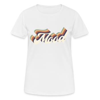 Mood vinatge - Women's Breathable T-Shirt - white - Front - AI Model Female 172 dark (172cm)