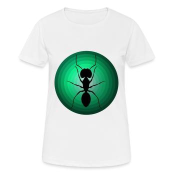 Ants - Women's Breathable T-Shirt - white - Front - AI Model Female 172 dark (172cm)