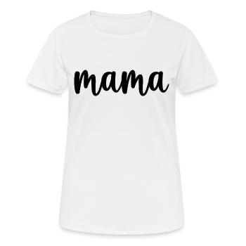 Mom best mom - Women's Breathable T-Shirt - white - Front - AI Model Female 172 dark (172cm)