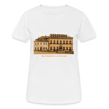 Reichenbach Town Hall Markt Vogtland Saxony - Women's Breathable T-Shirt - white - Front - AI Model Female 172 dark (172cm)