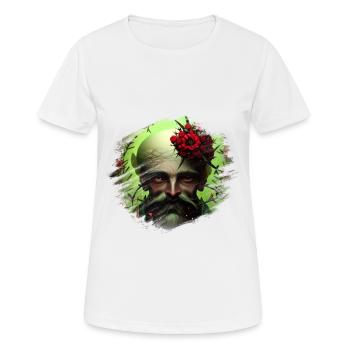Fantaisie - T-shirt respirant Femme - blanc - Devant - AI Model Female 172 dark (172cm)