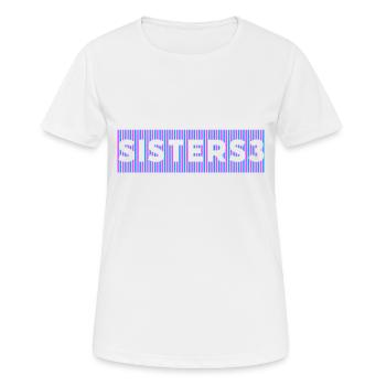 Schwestern - Frauen T-Shirt atmungsaktiv - Weiß - Vorne - AI Model Female 172 dark (172cm)