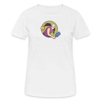 Baby got backhand for pickleball players or - Women's Breathable T-Shirt - white - Front - AI Model Female 172 dark (172cm)
