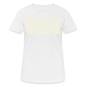 Deux antennes ont le mariage pour la mariée - T-shirt respirant Femme - blanc - Devant - AI Model Female 172 dark (172cm)