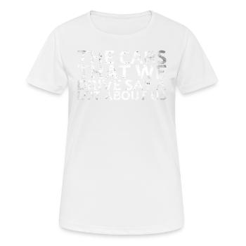 The cars we drive say a lot about Classic - Women's Breathable T-Shirt - white - Front - AI Model Female 172 dark (172cm)