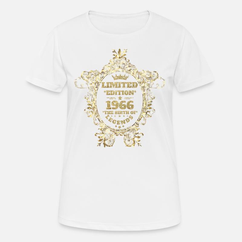 1966 - Women's Breathable T-Shirt - white
