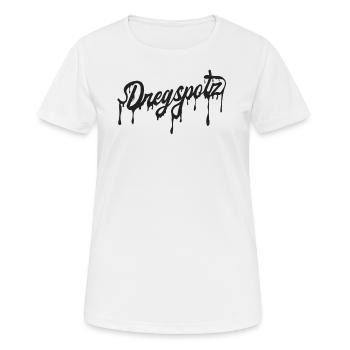 Dregspotz - Women's Breathable T-Shirt - white - Front - AI Model Female 172 dark (172cm)