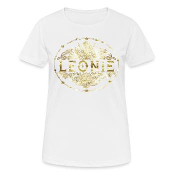 Léonie - T-shirt respirant Femme - blanc - Devant - AI Model Female 172 dark (172cm)