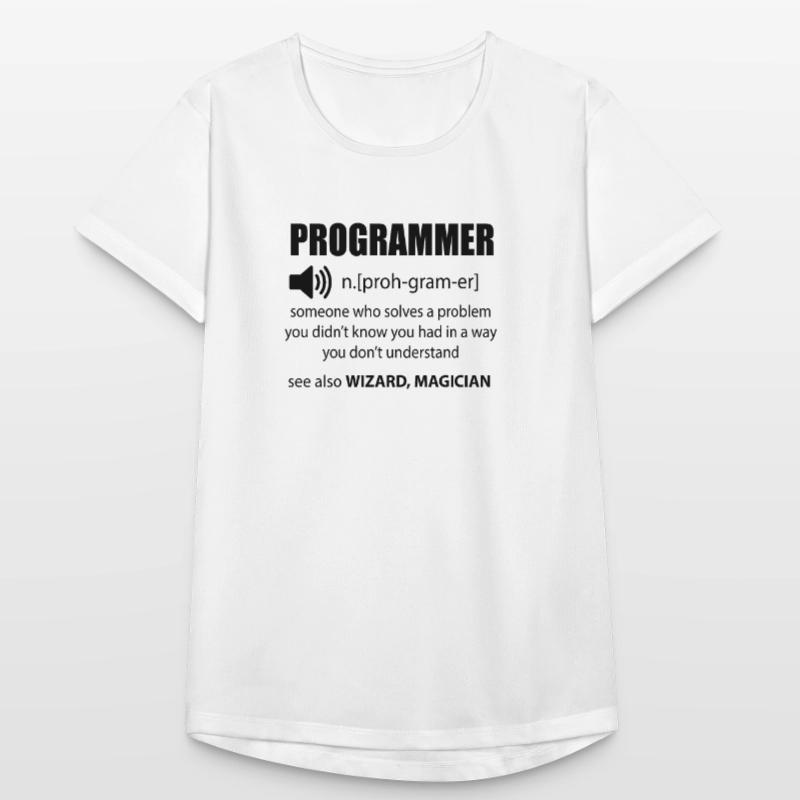 Cadeau de développeur de dictionnaire de programmeur de code T-shirt respirant Femme