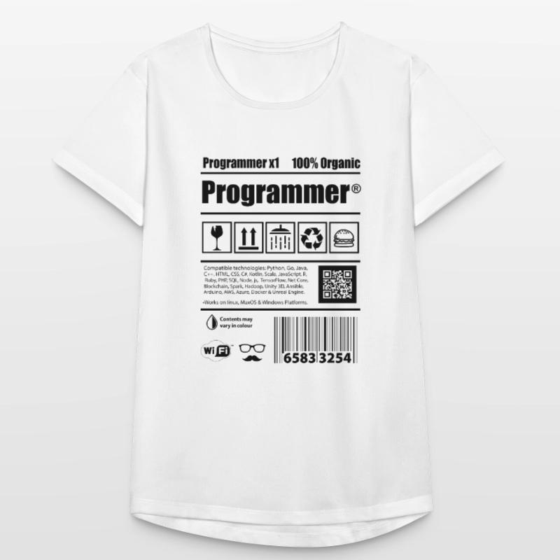 Coder programmer caffeine developer gift Women's Breathable T-Shirt