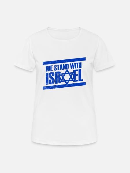 Israel - Women's Breathable T-Shirt - white