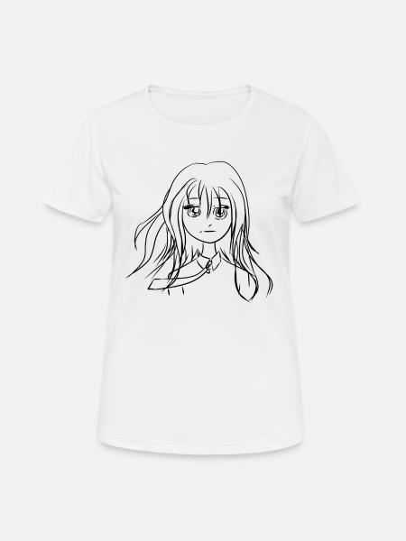 manga student - Women's Breathable T-Shirt - white