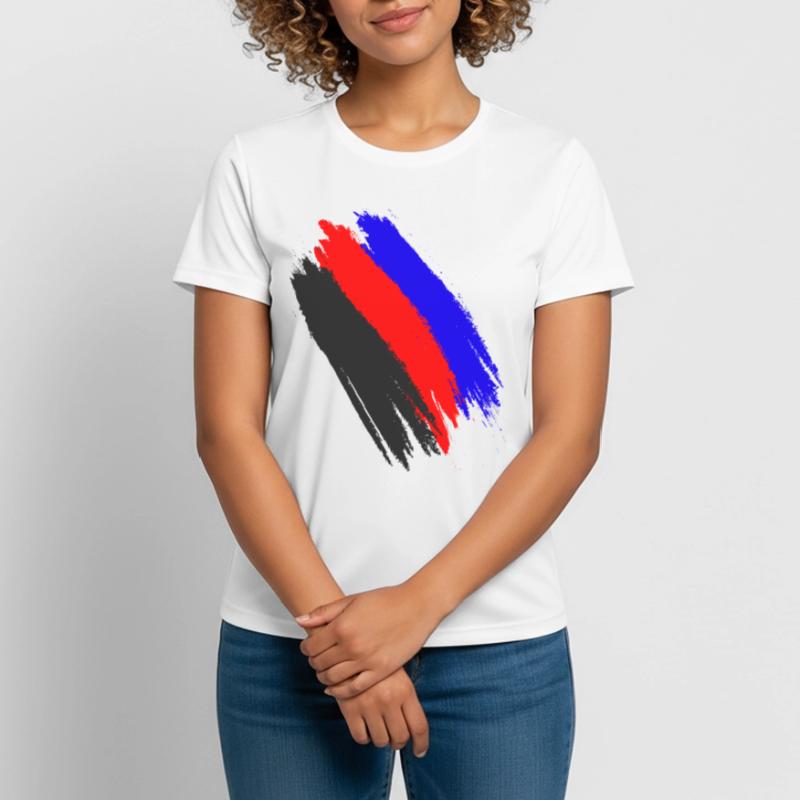 Drapeau polyamour Drapeau polyamour Pride Polyamour T-shirt respirant Femme