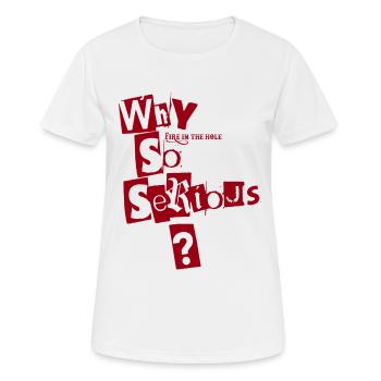 WHY? - Women's Breathable T-Shirt - white - Front - AI Model Female 172 dark (172cm)