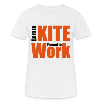 Hang-gliding - Women's Breathable T-Shirt - white - Front - AI Model Female 172 dark (172cm)
