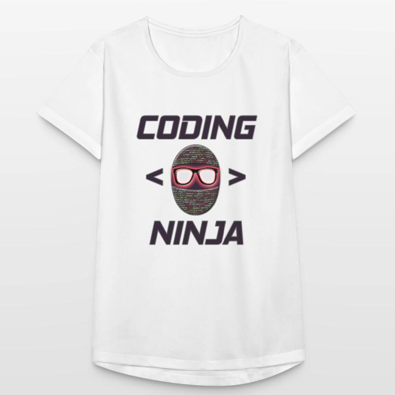 Programmierer, Coding Ninja, Geschenk Frauen T-Shirt atmungsaktiv