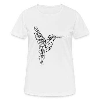 Vogel - Frauen T-Shirt atmungsaktiv - Weiß - Vorne - AI Model Female 172 dark (172cm)