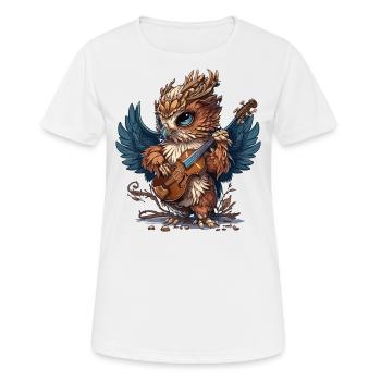 Klassischer Greif - Frauen T-Shirt atmungsaktiv - Weiß - Vorne - AI Model Female 172 dark (172cm)