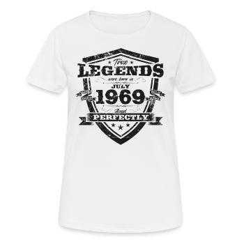 Original 1969 Vintage 1969 Birthday 1969 - Women's Breathable T-Shirt - white - Front - AI Model Female 172 dark (172cm)