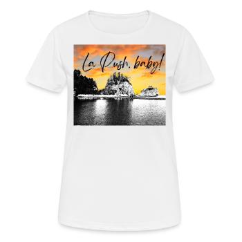 La Push baby! Illustration - Frauen T-Shirt atmungsaktiv - Weiß - Vorne - AI Model Female 172 dark (172cm)